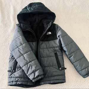 Boys Reversible North Face Jacket